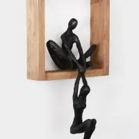 Сувенир &laquo;Опора&raquo;, 24&times;14&times;45 см, полимерная смола, манговое дерево