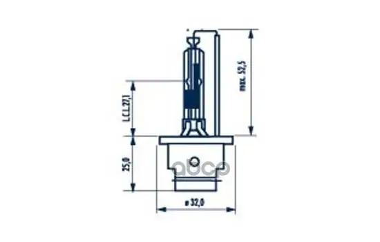 Лампа газоразрядная Narva арт. 840063000