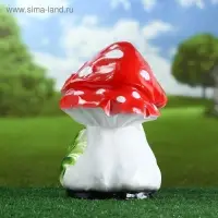 Садовая фигура "Два мухомора" 30*22*28 см