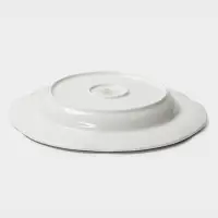 Тарелка глубокая WY Empire, 290 мл, d=23 см, фарфор, белая