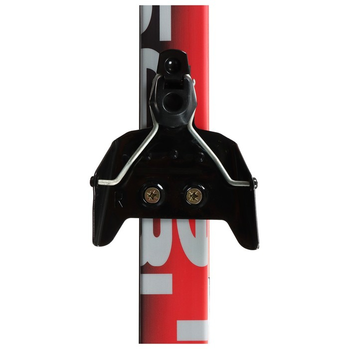 Комплект лыжный: пластиковые лыжи 150 см без насечек, стеклопластиковые палки 110 см, крепления NN75 мм, цвета МИКС