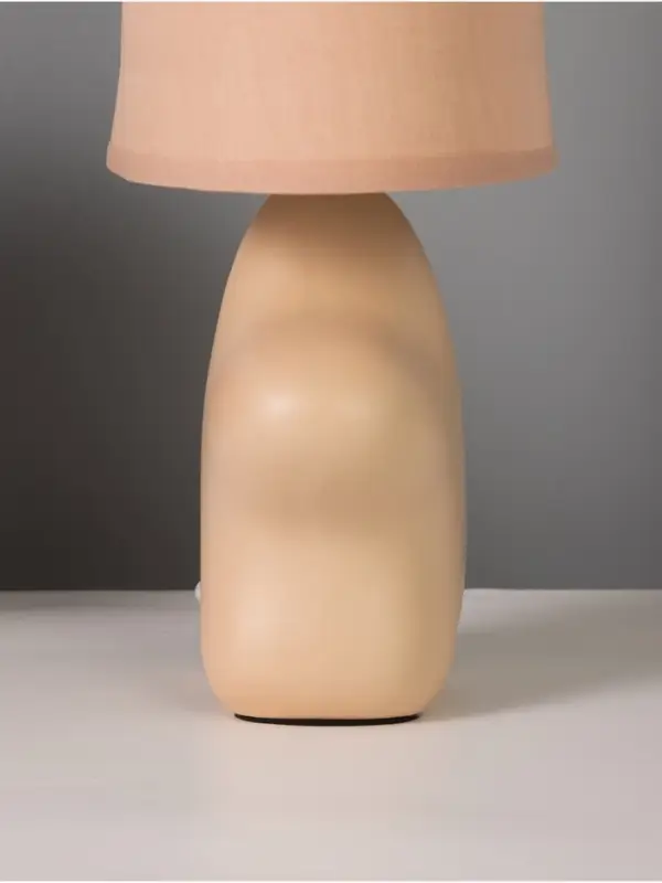 Лампа настольная RISALUX &laquo;Звезда&raquo;, 40 Вт, Е14, розовая, 12&times;19&times;29 см