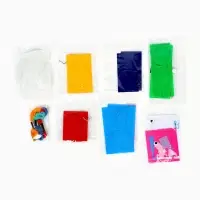 Набор для создания игрушки из фетра "Морские жители", набор 6 шт.