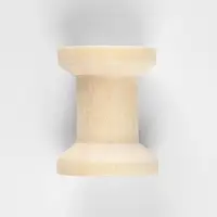 Набор деревянных катушек без покрытия, 15 шт., d=2&times;2.5 см