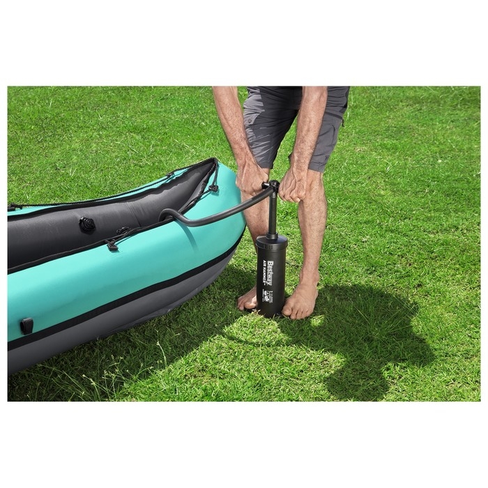 Байдарка, 330 х 86 см, 2 весла, ручной насос, 2 съёмных ребра, 2 сиденья, 1 сумка, ремкомплект, 65052 Bestway Байдарка, 330 х 86 см, 2 весла, ручной насос, 2 съёмных ребра, 2 сиденья, 1 сумка, ремкомплект, 65052 Bestway