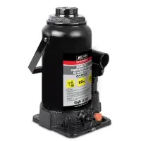 Домкрат гидравлический AVS HJ-B12T, 12т, 210-415мм. с клапаном (сумка, ремкомплект)