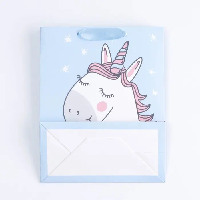 Пакет подарочный, упаковка, Miss U, 20 х 16 х 8 см