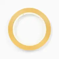 Лента  декоративная, 4 мм&times; 4 м, цвет золотой, набор 100 штук