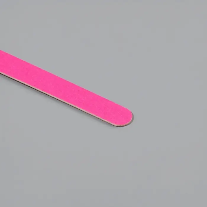 Набор пилок для ногтей на деревянной основе, форма прямая, 200/200 грит, 13 см, 10 шт, цвет МИКС