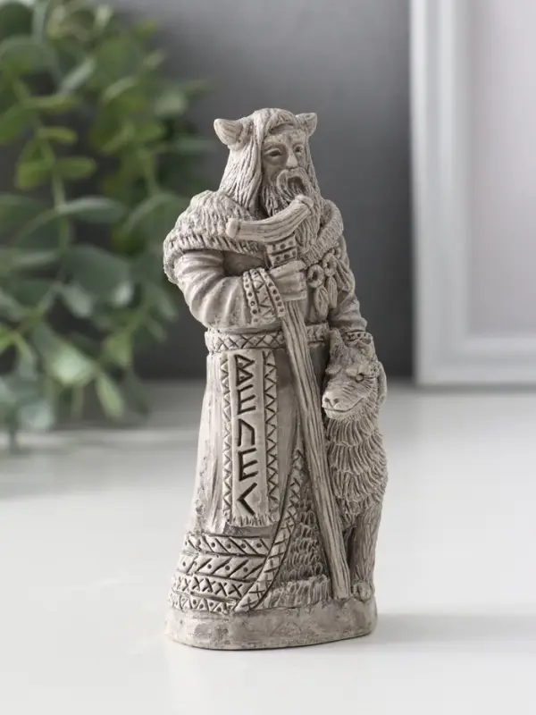 Фигурка славянский бог &laquo;Велес&raquo;, 11&times;5&times;4 см, серая
