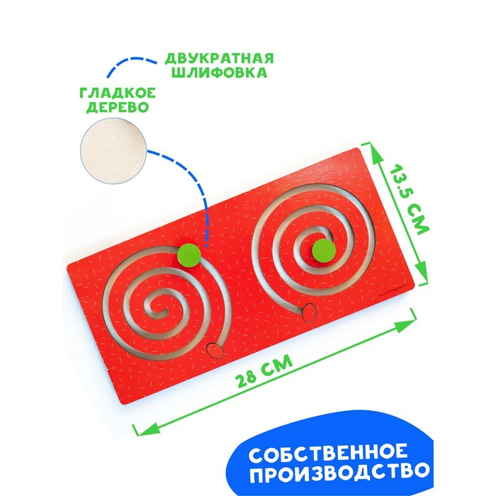 Лабиринт «Полушарные доски» набор 3 шт. Лабиринт «Полушарные доски» набор 3 шт.