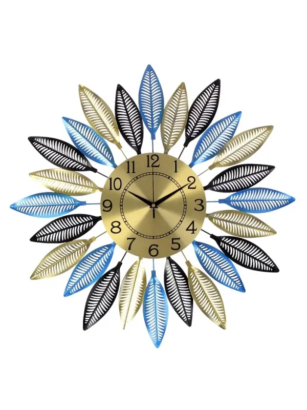 Часы настенные интерьерные &laquo;Вемен&raquo;, серия: Ажур, дискретный ход, d=60 см, циферблат d=22 см, от батарейки 1&times;АА