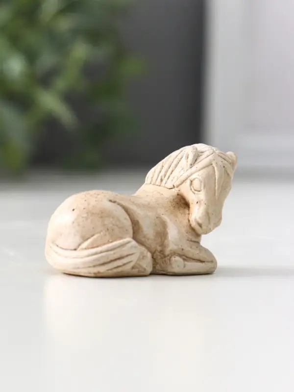 Фигура Нэцкэ «Лошадь №2», 3×4.5×3 см, слоновая кость Фигура Нэцкэ «Лошадь №2», 3×4.5×3 см, слоновая кость