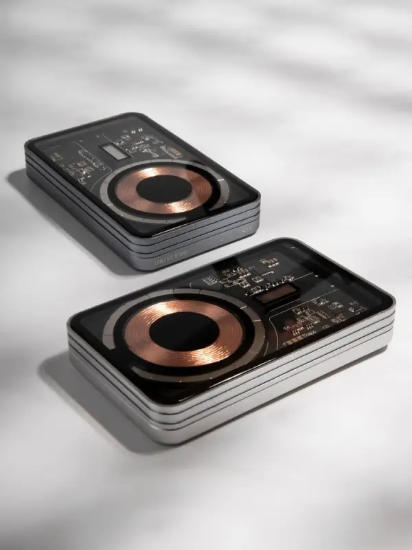 Магнитный беспроводной аккумулятор Cooper Ergo 5000 мАч, серебристый Магнитный беспроводной аккумулятор Cooper Ergo 5000 мАч, серебристый