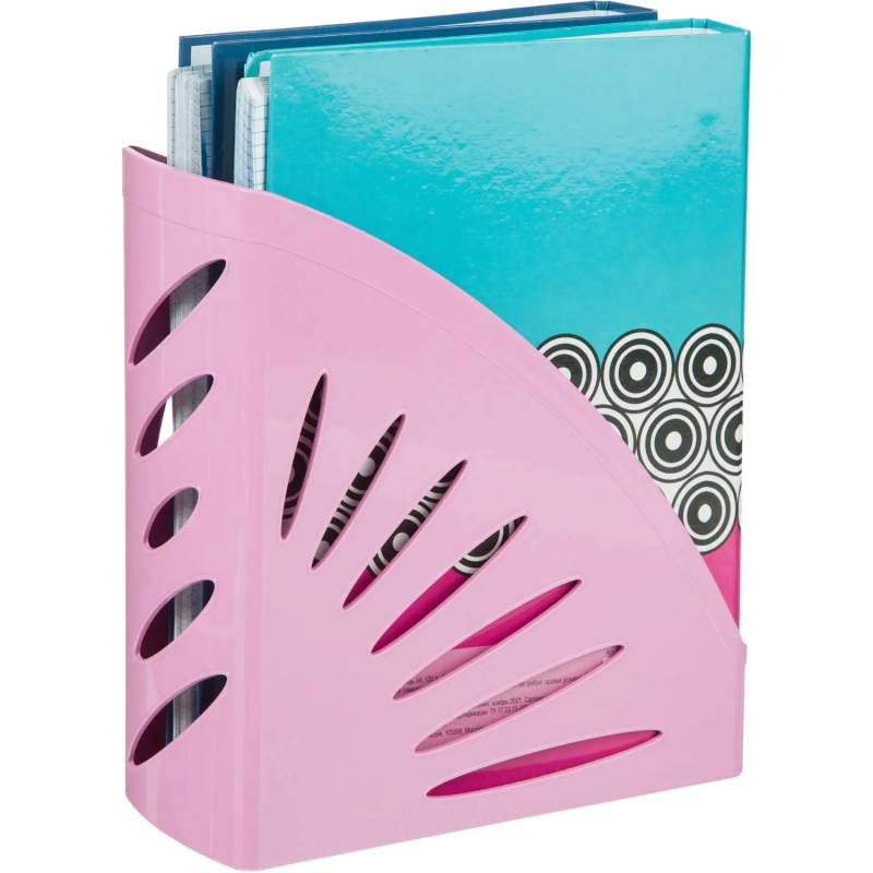 Лоток вертикальный 110мм Attache Акварель розовый