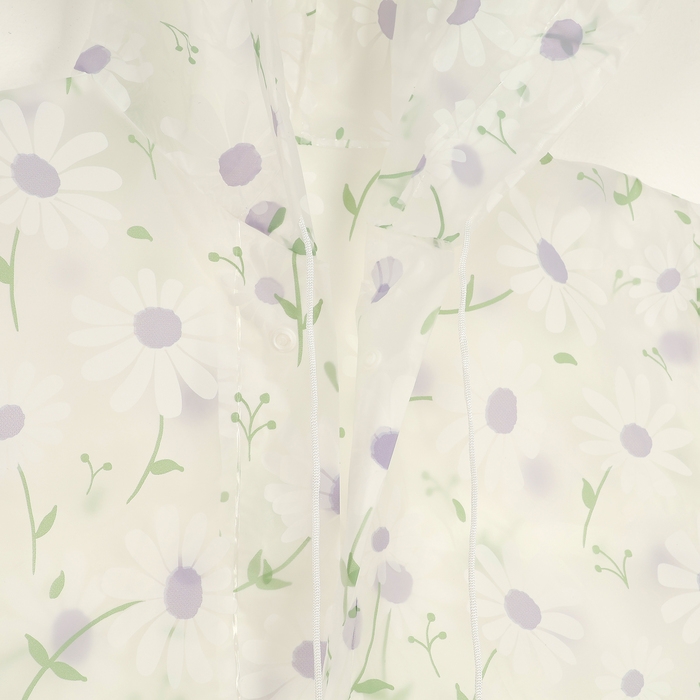 Дождевик детский «Ромашки», рост 125-155 см Дождевик детский «Ромашки», рост 125-155 см