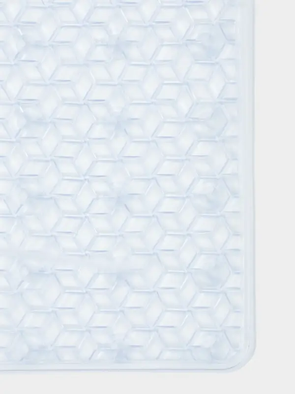 Коврик для ванной на присосках Доляна &laquo;Стеллар&raquo;, 66&times;36 см, прозрачный