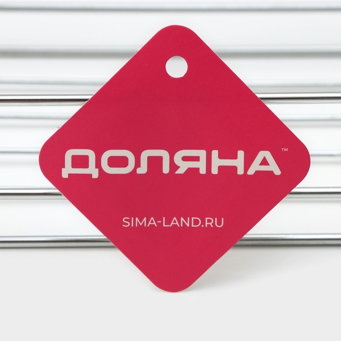 Полка на липучках Доляна, 25×11×6,5 см Полка на липучках Доляна, 25×11×6,5 см