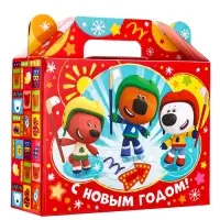 Подарок в картонной упаковке &laquo;Ми-ми-мишки, b34&raquo; 900 гр