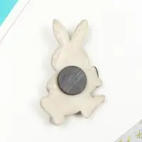 Магнит полистоун "Зайчонок с фруктами" МИКС 6,6х4,5 см Магнит полистоун "Зайчонок с фруктами" МИКС 6,6х4,5 см