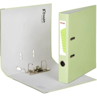 Папка-регистратор Комус Экономи 50мм персидский лайм,ПБП1,карм.кор.,мет.уг