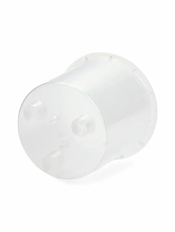 Кашпо со вставкой 2,5 л d15,7 см h15,6см  Кашпо со вставкой 2,5 л d15,7 см h15,6см "Genius" пластик прозрачный