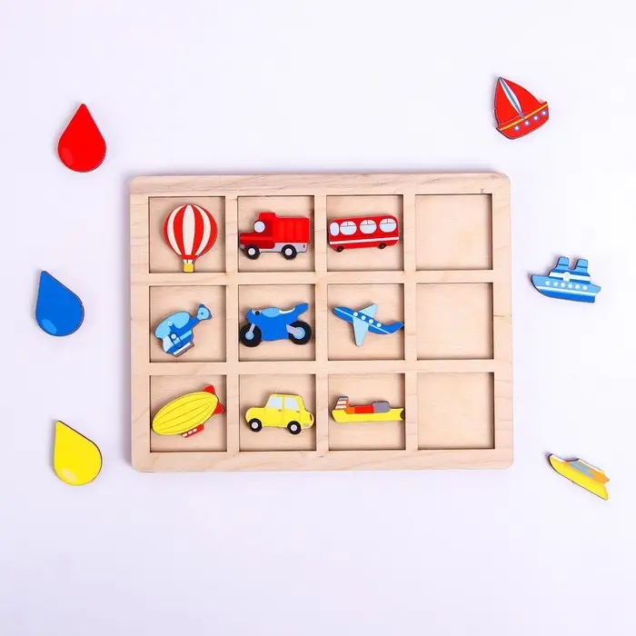 Головоломка Лесная мастерская &laquo;Сортер.Транспорт&raquo;