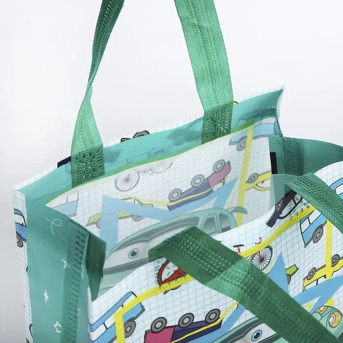 Сумка детская без застёжки, цвет зелёный Сумка детская без застёжки, цвет зелёный