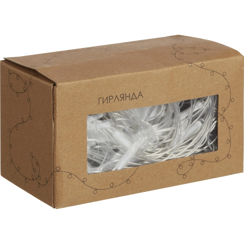 Гирлянда светодиодная голуб, 240LED (2х3м) прозр провод IP20 SW-XMAXIn-0005