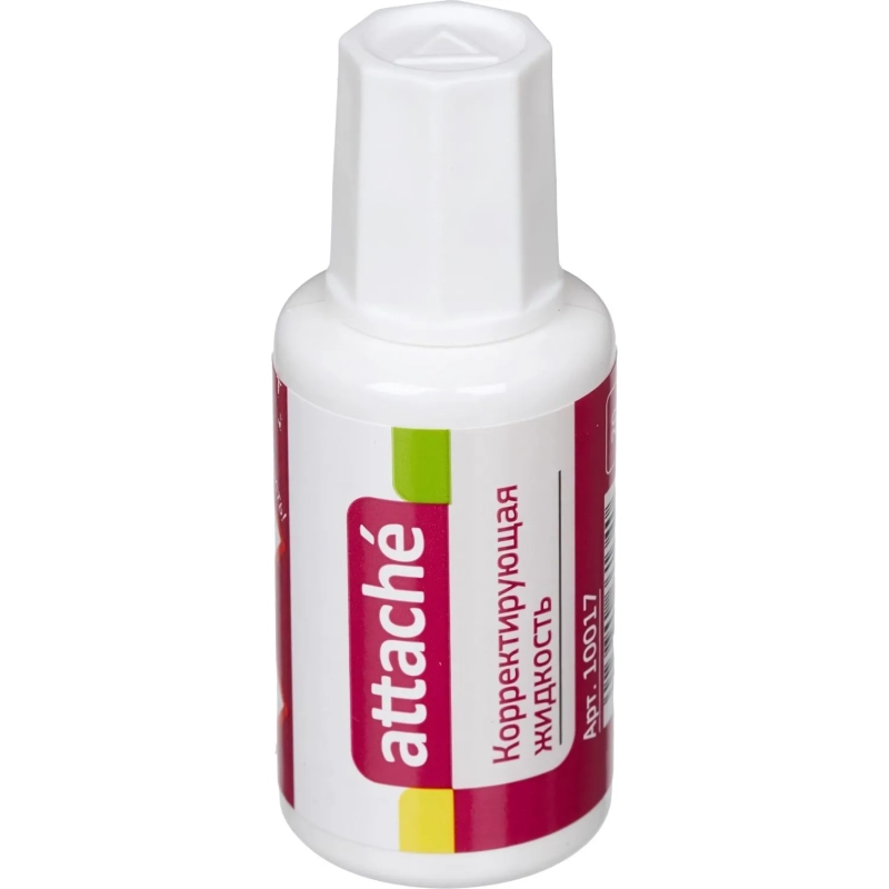 Корректирующая жидкость Attache 20мл на быстросохнущей осн, кисточка 66134
