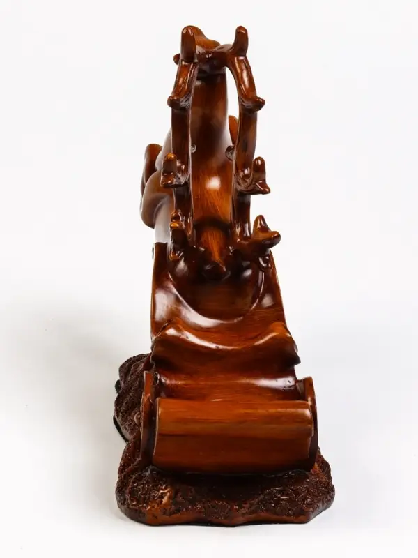 Подставка под бутылку TAKE IT EASY &laquo;Олень&raquo;, полистоун под дерево, 17&times;12&times;28 см