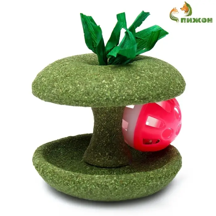 Игрушка для кошек из прессованной кошачьей мяты &laquo;Неваляшка&raquo;