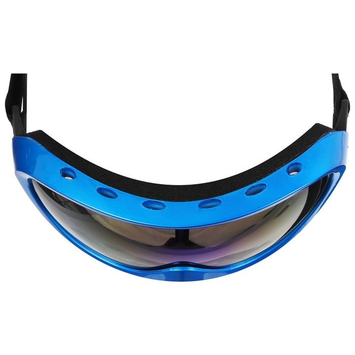 Маска горнолыжная ONLYTOP, цвет синий Маска горнолыжная ONLYTOP, цвет синий