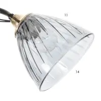 Светильник потолочный BayerLux &laquo;Сальма&raquo;, люстра 3хЕ27, 40 Вт, чёрный, 54&times;54&times;24 см