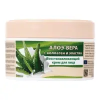 Крем для лица B.J.Bio Spa алоэ-вера + коллаген и эластин, 200 мл