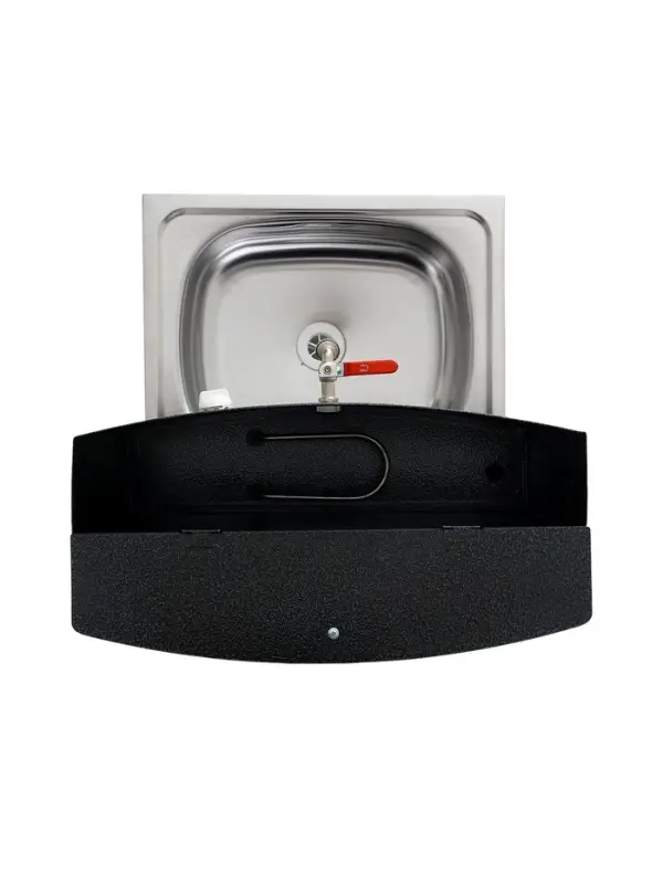 Умывальник &laquo;ТермМикс&raquo;, с ЭВН, нержавеющая мойка, 1250 Вт, 17 л, цвет серебро