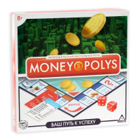 Настольная экономическая игра «MONEY POLYS», 60 карт, 8+