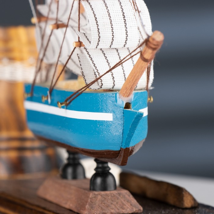 Набор настольный "Корабль" с карандашницей 22*7*15см