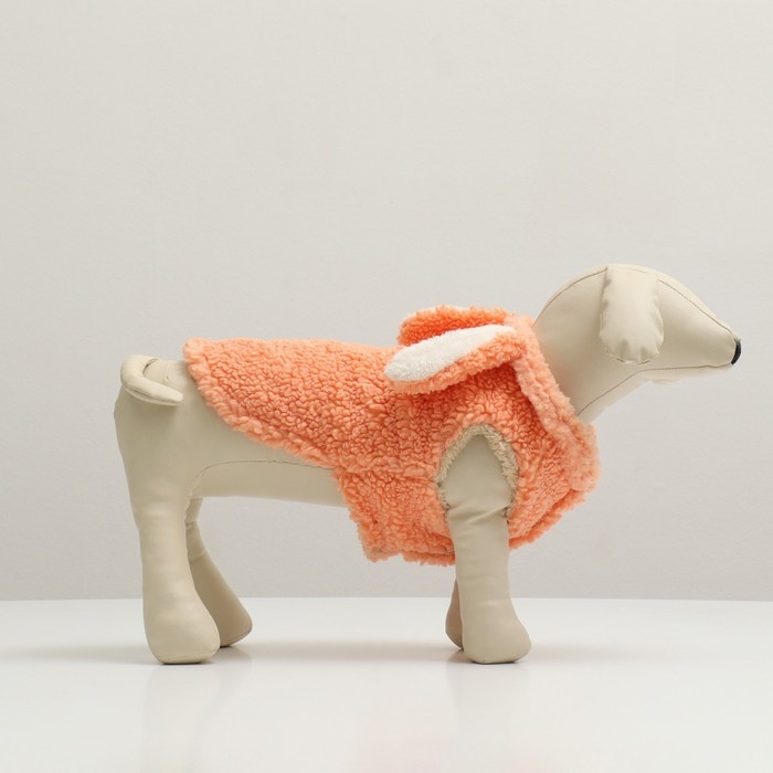 Костюм Зайка Костюм Зайка", размер XS (ДС 20 см, ОШ 21 см. ОГ 30 см), оранжевый