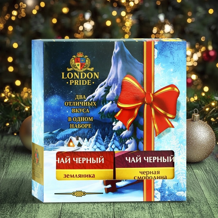 Чай Чай "Лондон Прайд. Два отличных вкуса", 150 г