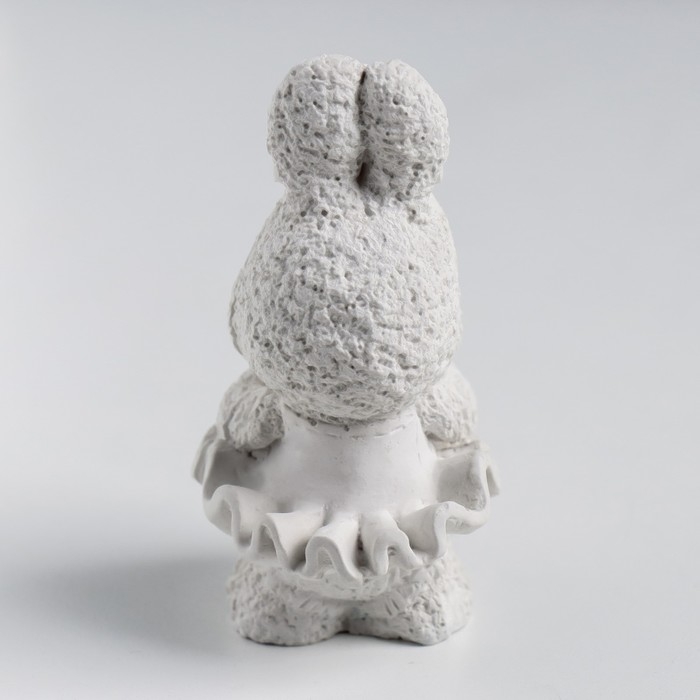 Молд силиконовый Молд силиконовый "Зайчик в юбочке" 8х4,5х4,5см МИКС