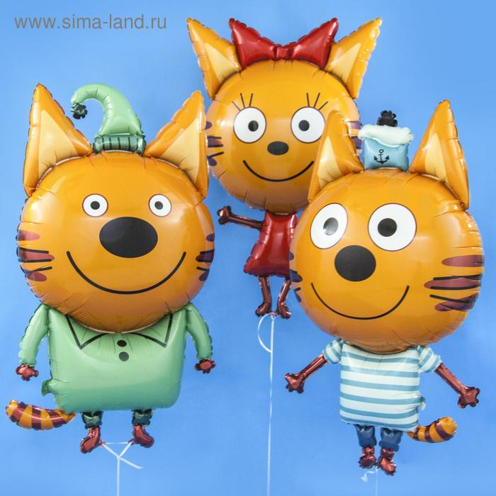 Шар фольгированный 38'' «Три Кота. Компот», фигура, 1 шт. в упаковке Шар фольгированный 38'' «Три Кота. Компот», фигура, 1 шт. в упаковке