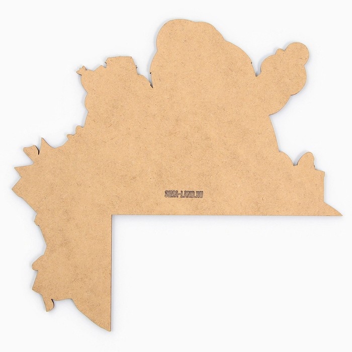 Декор на раму двери новогодний «Дед мороз»,  на Новый год, 23,2 х 20,6 см Декор на раму двери новогодний «Дед мороз»,  на Новый год, 23,2 х 20,6 см