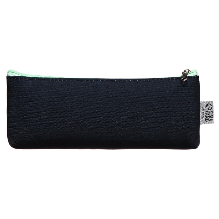 Пенал мягкий 1 отделение, 80 х 195 х 30 мм, объёмный, Пенал мягкий 1 отделение, 80 х 195 х 30 мм, объёмный, "Хорошее настроение"