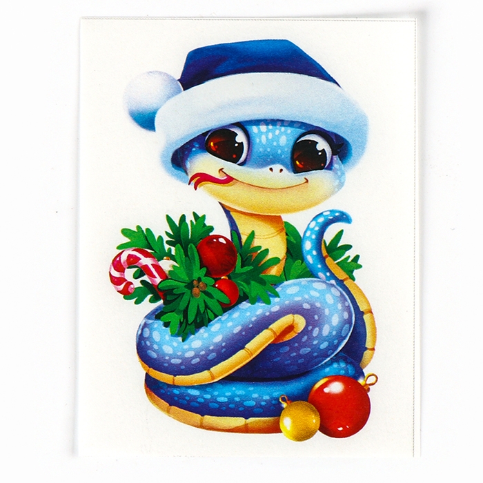 Мыло с картинкой своими руками на новый год«Волшебная змейка», новогодний набор для творчества