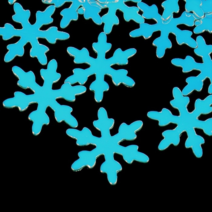 Новый год! Пайетки для декора &laquo;Winter&raquo;, голубые