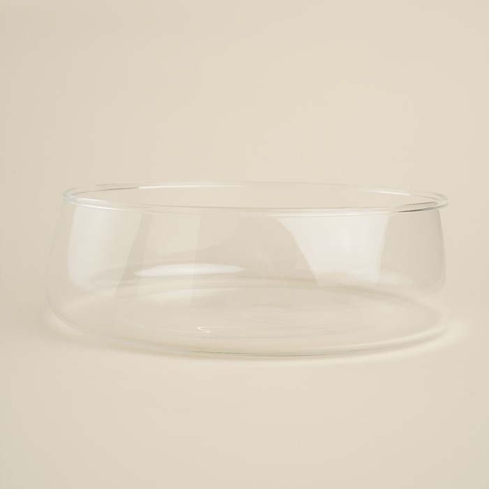 Фруктовница стеклянная с крышкой SL Home «Южная акация», 1 л, 19×6 см, цвет прозрачный Фруктовница стеклянная с крышкой SL Home «Южная акация», 1 л, 19×6 см, цвет прозрачный