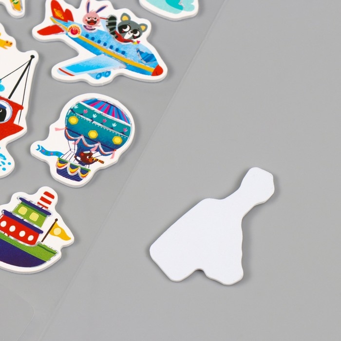 Наклейки для творчества бумага Наклейки для творчества бумага "Вперёд к приключениям" 15х30 см