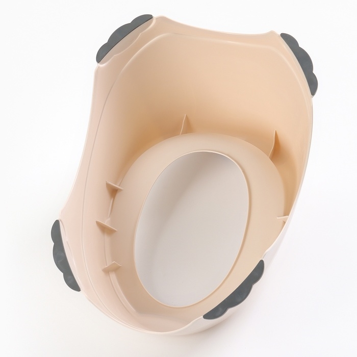 Детский горшок Бэйби-Комфорт, цвет молочный, наклейка МИКС Детский горшок Бэйби-Комфорт, цвет молочный, наклейка МИКС