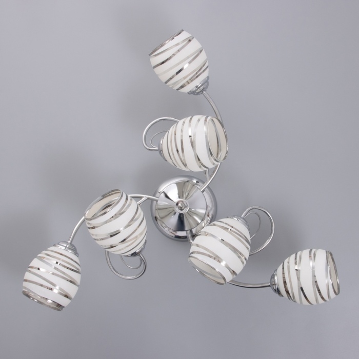 Люстра Люстра "Венда" 6х40Вт Е27 Хром МОДЕЛЬ: 2800089